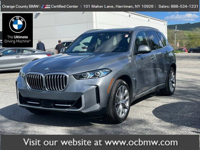 Certified 2024 BMW X5 xDrive40i w/ Premium Package AWD/4WD image 1
