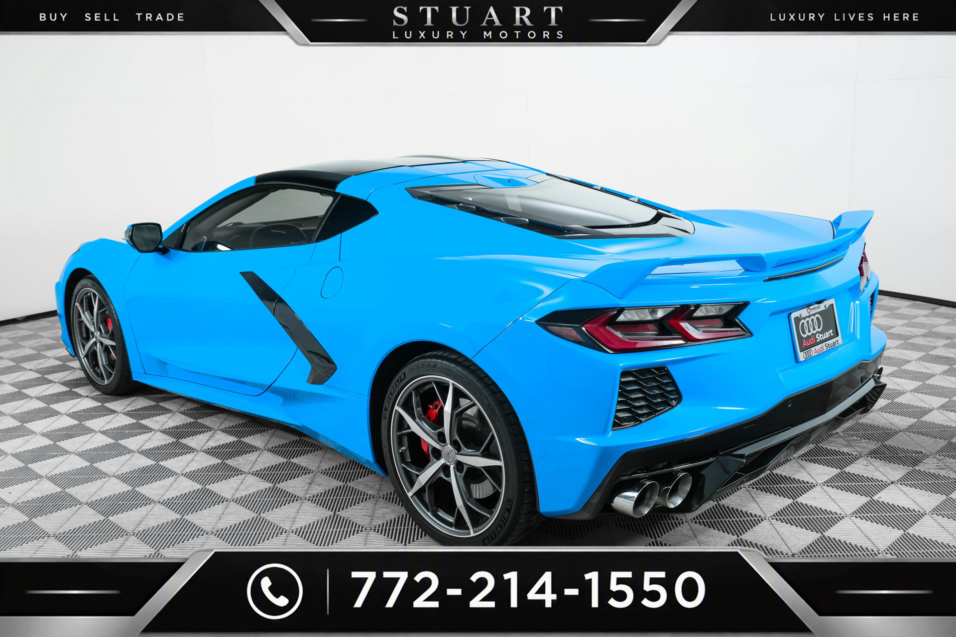 Used 2021 Chevrolet Corvette Stingray Premium Cpe w/ Z51 Performance Package RWD image 69