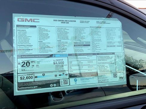 New 2025 GMC Canyon Elevation w/ Convenience Package image 16