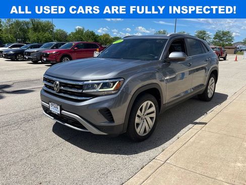 Used 2021 Volkswagen Atlas Cross Sport SE AWD/4WD image 2