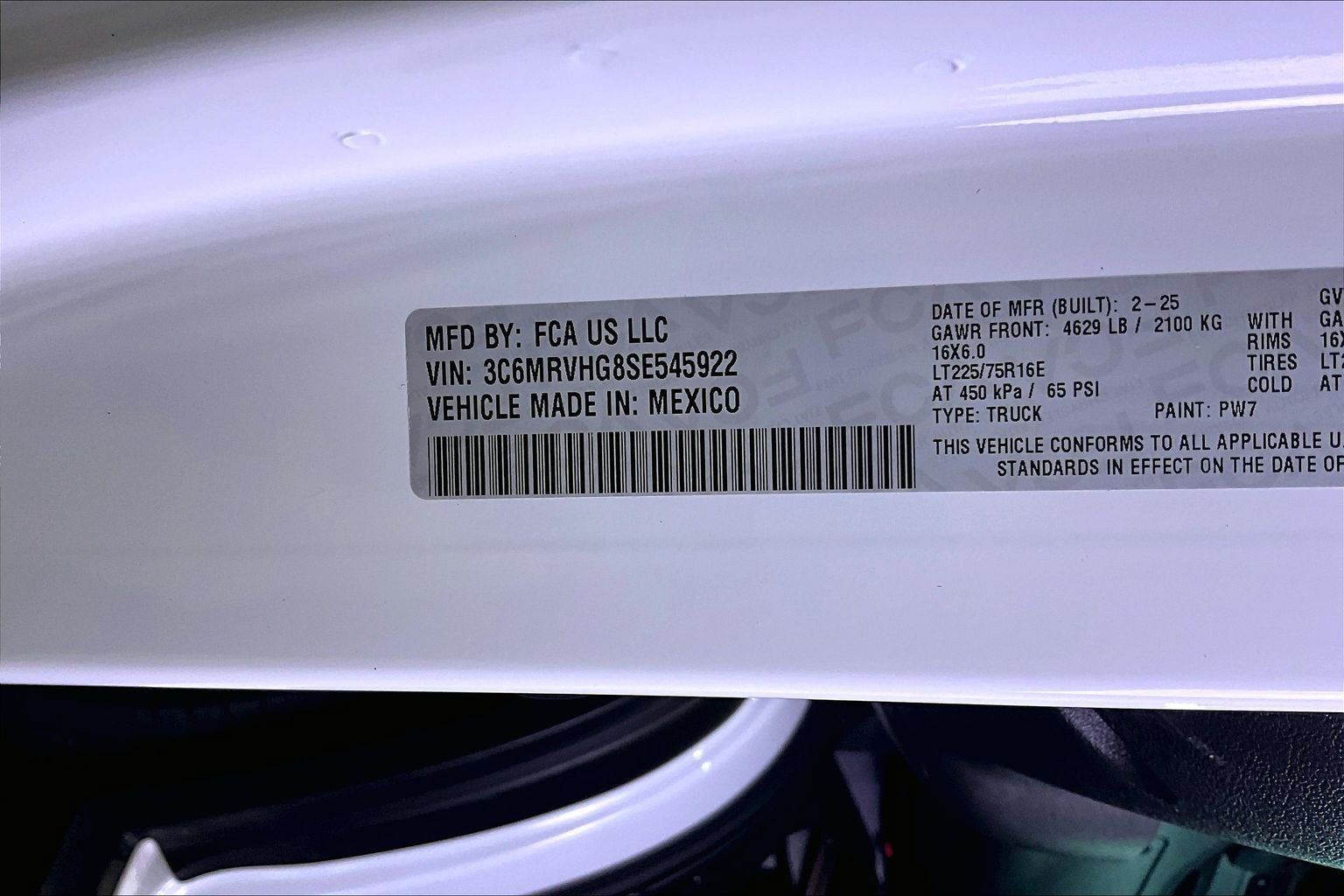 Used 2025 RAM ProMaster 3500 w/ Convenience Group FWD image 20