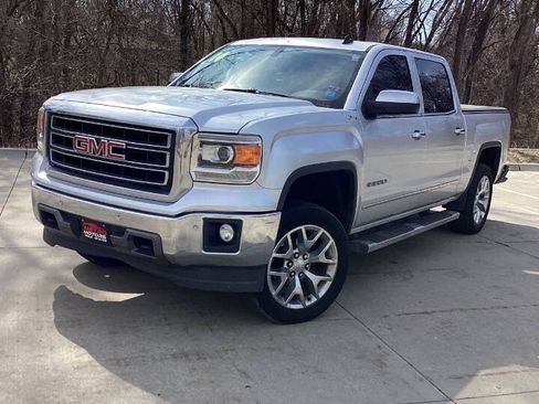 Used 2014 GMC Sierra 1500 SLT w/ SLT Crew Cab Value Package AWD/4WD image 1