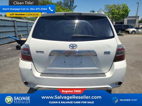 Used 2008 Toyota Highlander 4WD Hybrid image 8