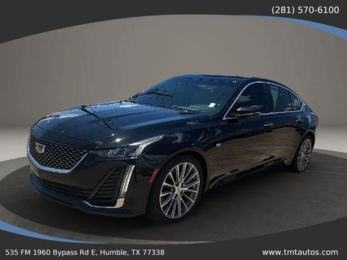 Used 2020 Cadillac CT5 Premium Luxury w/ Driver Awareness Plus Package RWD image 3