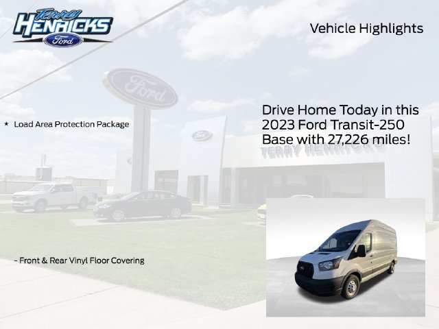 Used 2023 Ford Transit 250 148 High Roof AWD w/ Load Area Protection Package image 4