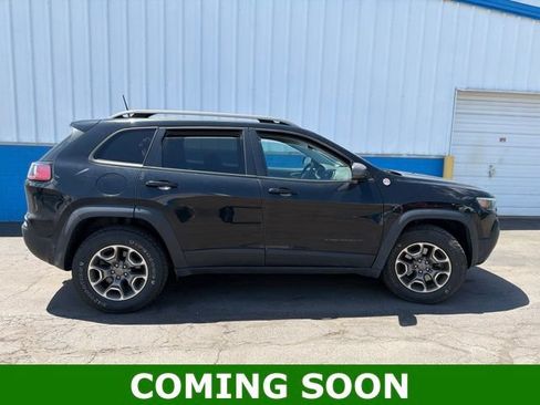 Used 2021 Jeep Cherokee Trailhawk w/ Sun, Sound & Nav Group AWD/4WD image 1