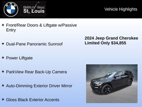 Used 2024 Jeep Grand Cherokee Limited w/ Luxury Tech Group II image 16