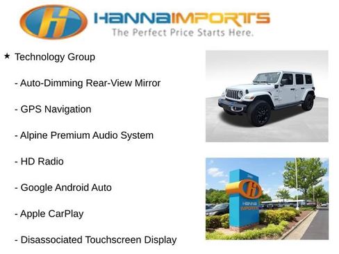 Used 2024 Jeep Wrangler Unlimited Sahara w/ Technology Group AWD/4WD image 15