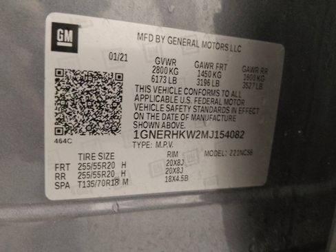 Used 2021 Chevrolet Traverse LT w/ LT Premium Package image 33