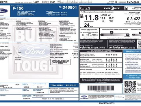 Used 2024 Ford F150 STX AWD/4WD image 31