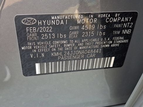 Used 2022 Hyundai Sonata Blue FWD image 27
