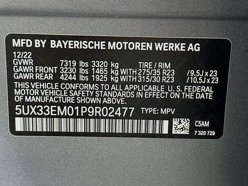 Used 2023 BMW X7 M60i w/ Executive Package AWD/4WD image 39