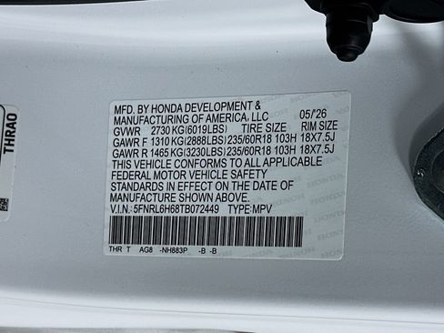 Used 2026 Honda Odyssey EX-L image 27