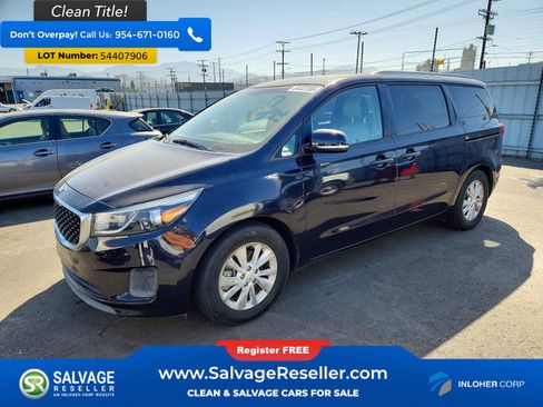 Used 2017 Kia Sedona LX w/ LX Essentials Premium Package FWD image 1