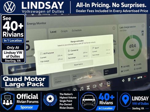 Used 2022 Rivian R1T Adventure AWD/4WD image 27