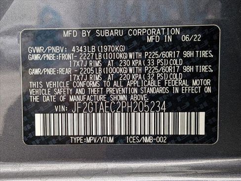 Used 2023 Subaru Crosstrek 2.0i Premium w/ Popular Package #3 image 16