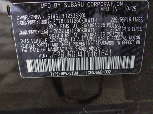 Used 2026 Subaru Outback Limited XT AWD/4WD image 56