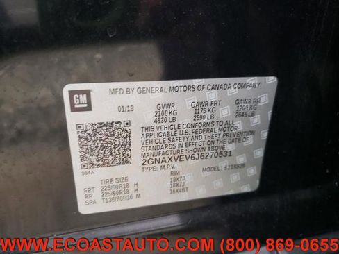 Used 2018 Chevrolet Equinox Premier image 20