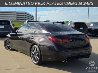 Used 2024 INFINITI Q50 Red Sport 400 w/ Black Opal Edition video 3