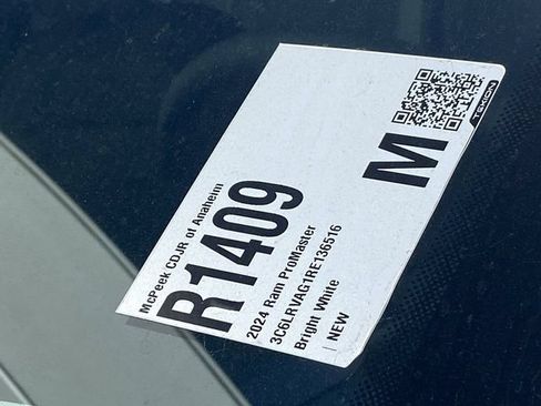 New 2024 RAM ProMaster 1500 w/ Premium Convenience Group FWD image 20