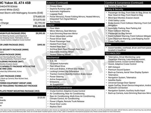 Used 2026 GMC Yukon XL AT4 w/ AT4 Premium Plus Package AWD/4WD image 13
