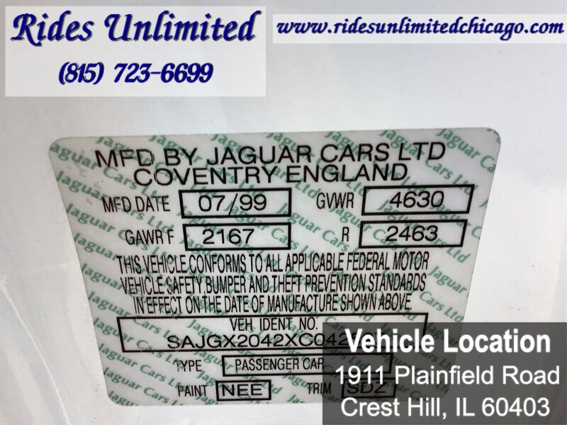 Used 1999 Jaguar XK8 Convertible RWD image 28