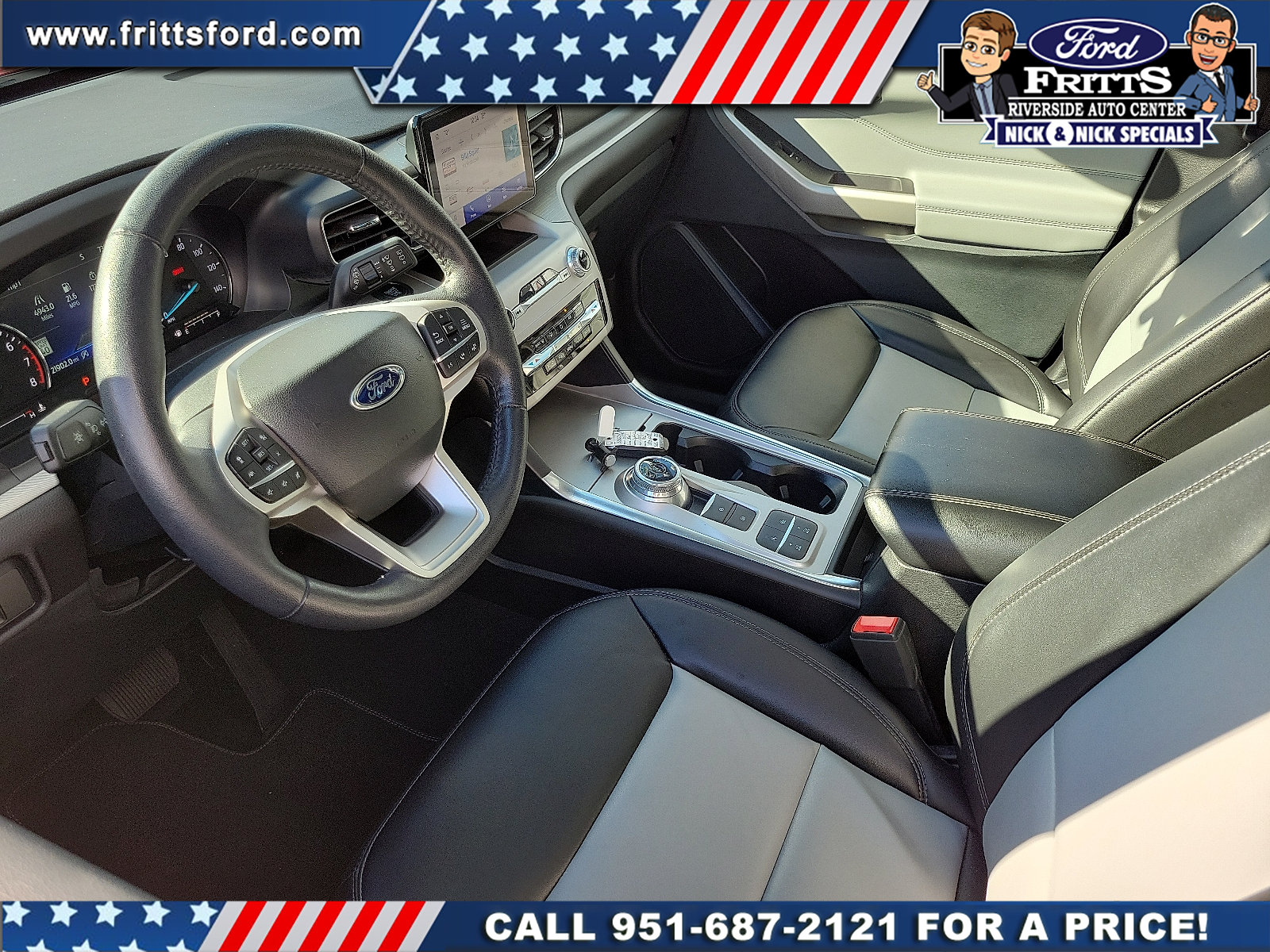 Certified 2023 Ford Explorer XLT w/ Equipment Group 202A RWD image 4
