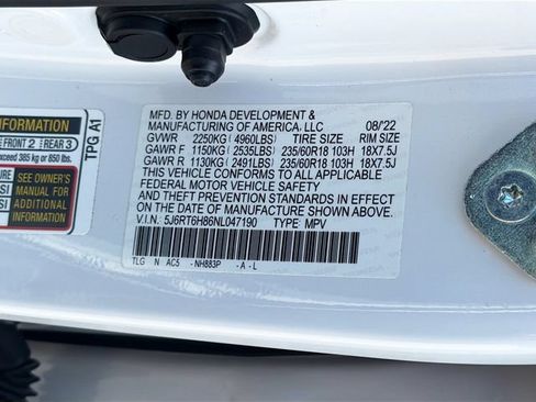Used 2022 Honda CR-V EX-L image 42