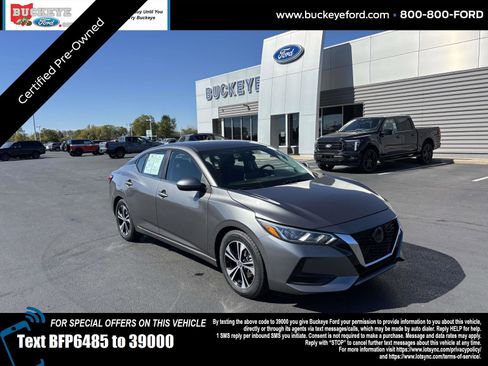 Used 2021 Nissan Sentra SV image 1