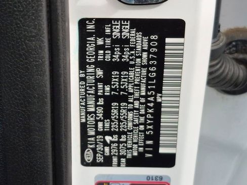 Used 2020 Kia Sorento SX FWD image 28