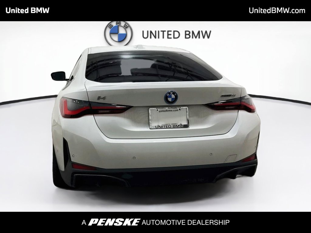 Certified 2023 BMW i4 eDrive35 w/ Premium Package RWD image 6