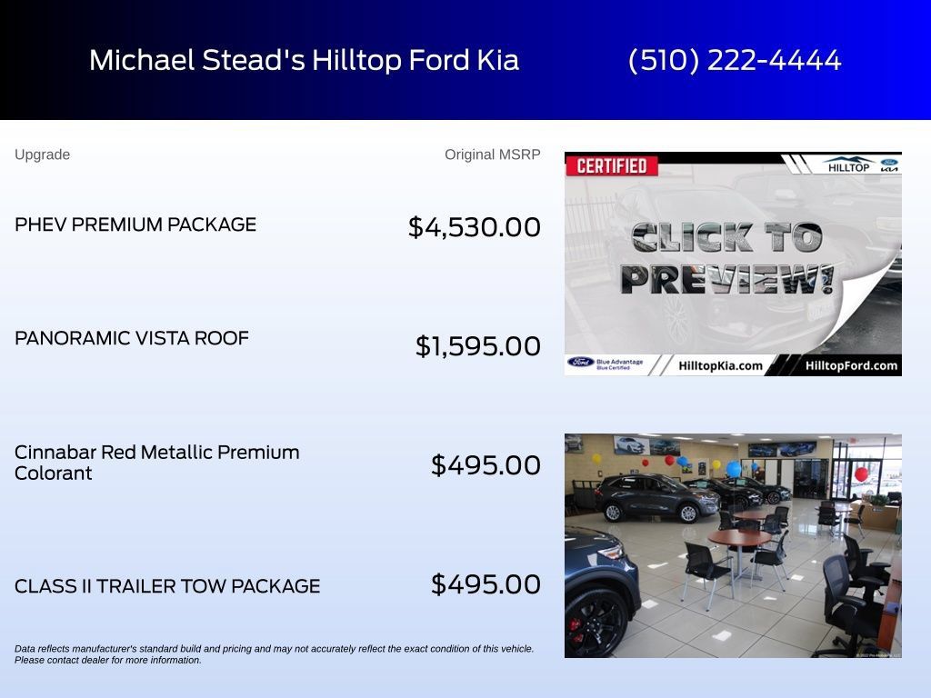 Used 2023 Ford Escape SE w/ PHEV Premium Package FWD image 6