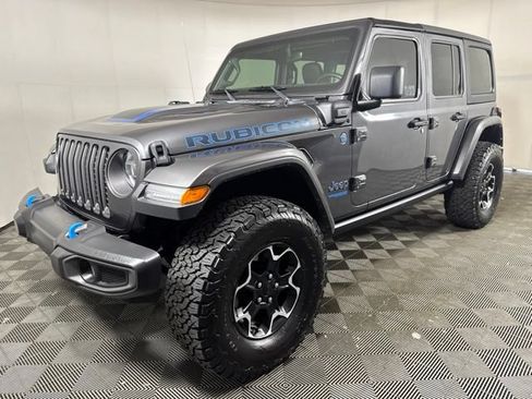 Used 2022 Jeep Wrangler Unlimited Rubicon 4xe AWD/4WD image 8