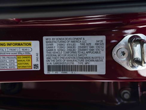 Used 2026 Honda CR-V LX image 41