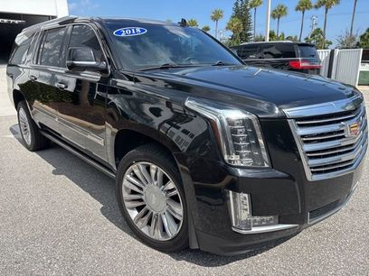 Used 2018 Cadillac Escalade ESV Platinum