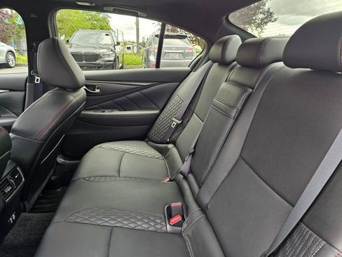 Used 2023 INFINITI Q50 Red Sport 400 w/ Black Opal Edition AWD/4WD image 21