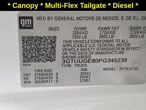 Used 2023 GMC Sierra 1500 Denali w/ Technology Package AWD/4WD image 10