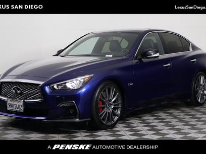 Used 2019 INFINITI Q50 Red Sport 400 w/ Sensory Package