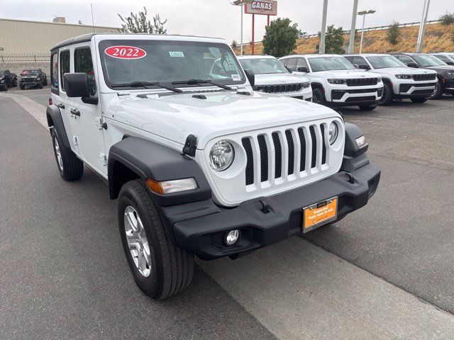Certified 2022 Jeep Wrangler Unlimited Sport AWD/4WD image 8