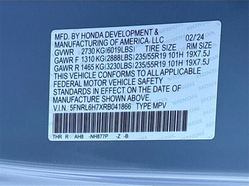 Used 2024 Honda Odyssey Sport image 33