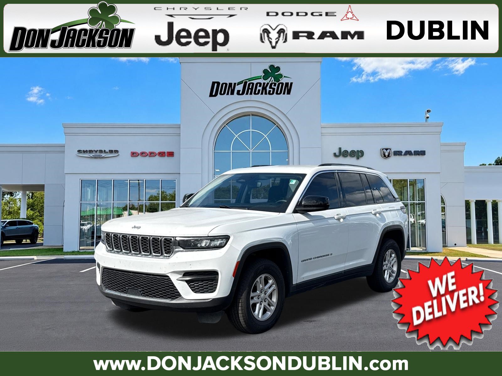 Used 2023 Jeep Grand Cherokee Laredo AWD/4WD image 1