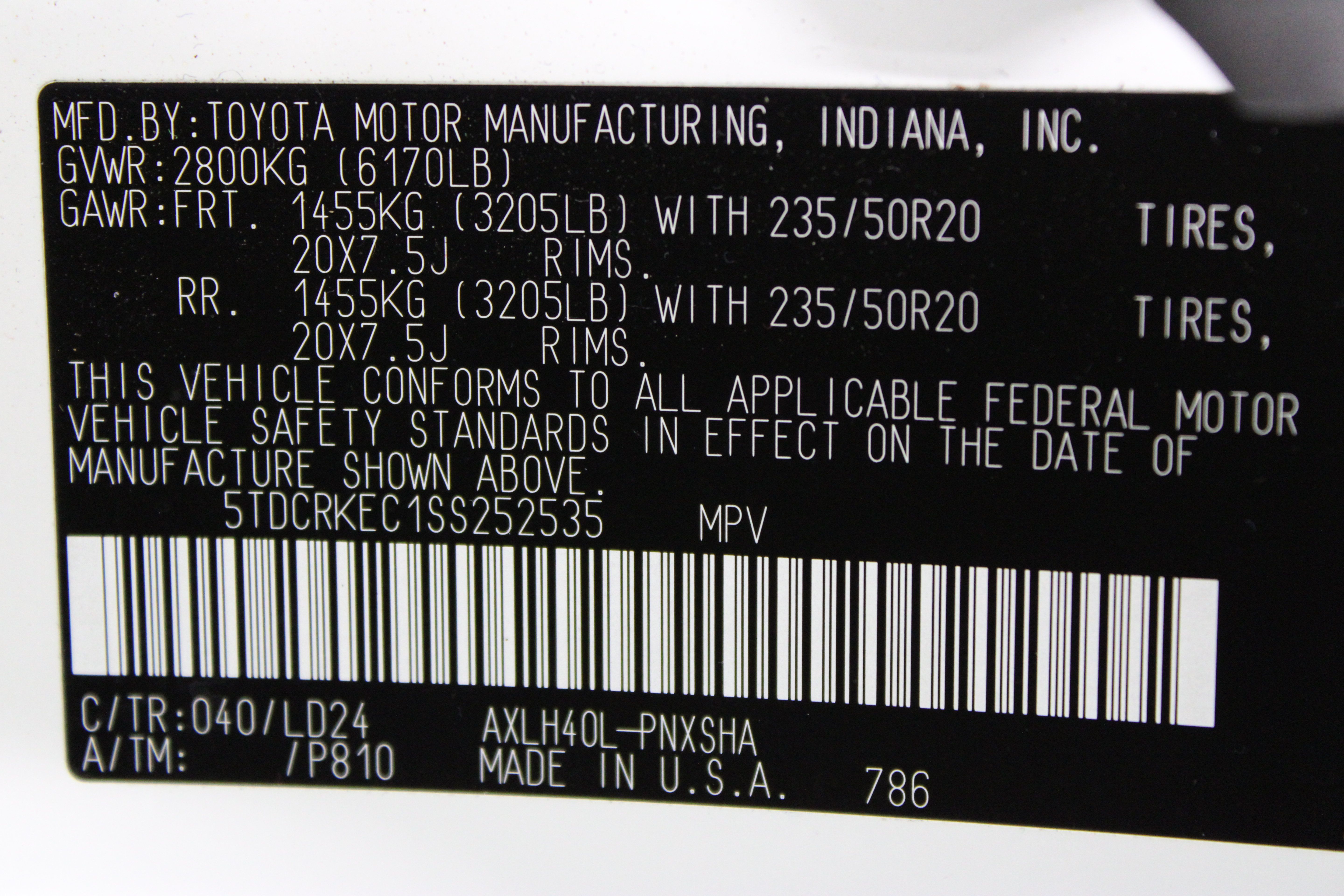 Used 2025 Toyota Sienna XSE w/ XSE Premium Package FWD image 44