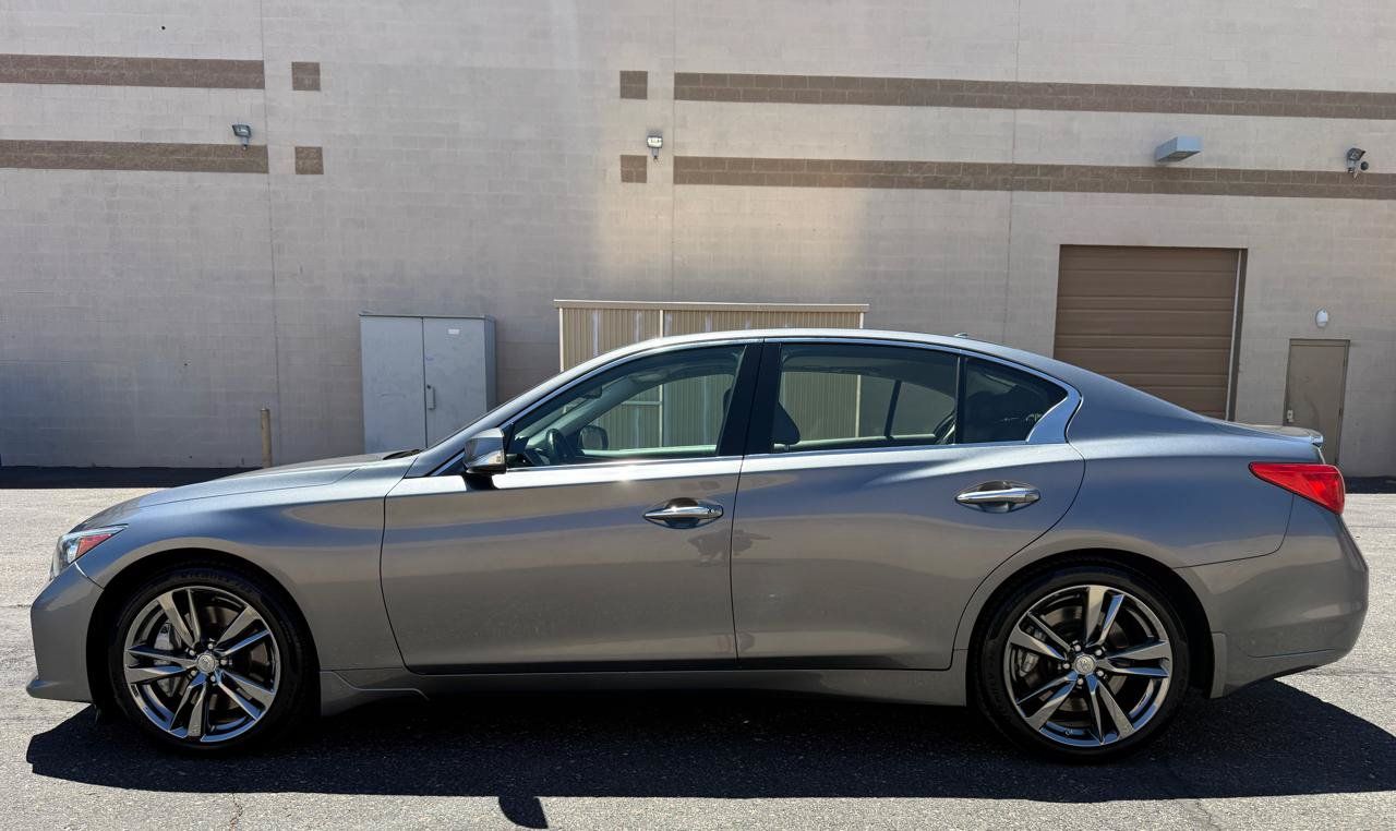 Used 2016 INFINITI Q50 Red Sport 400 AWD/4WD image 6