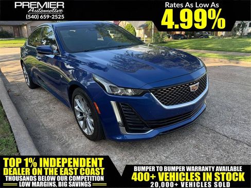 Used 2020 Cadillac CT5 Premium Luxury w/ Driver Awareness Plus Package RWD image 1