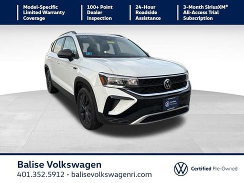 Certified 2022 Volkswagen Taos S w/ IQ Drive S Package image 1