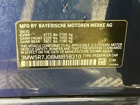 Used 2021 BMW 330i xDrive Sedan w/ Convenience Package AWD/4WD image 34