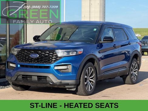 Used 2022 Ford Explorer ST-Line w/ Class IV Trailer Tow Package AWD/4WD image 1