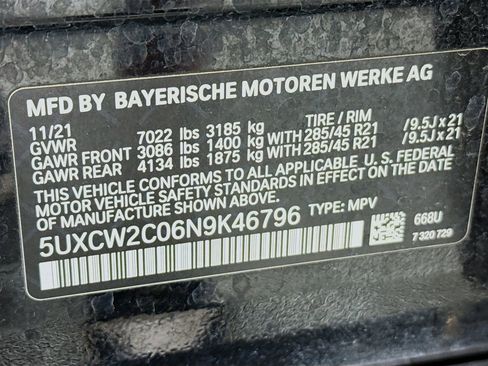 Used 2022 BMW X7 xDrive40i w/ Premium Package AWD/4WD image 32