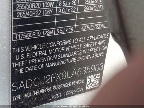 Used 2020 Jaguar F-PACE Premium image 15