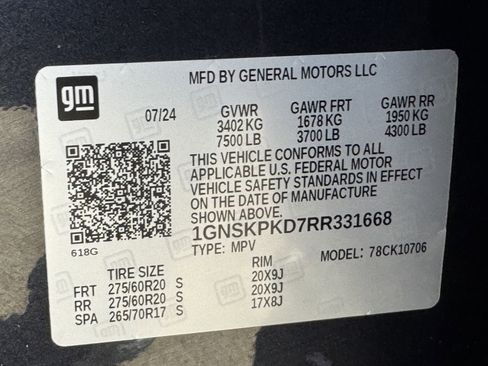 Used 2024 Chevrolet Tahoe Z71 w/ Luxury Package image 36